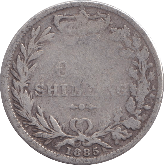 1885 SHILLING ( NF ) - SHILLING - Cambridgeshire Coins
