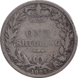 1885 SHILLING ( NF ) - SHILLING - Cambridgeshire Coins