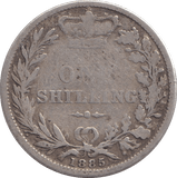 1885 SHILLING ( NF ) - SHILLING - Cambridgeshire Coins