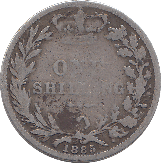 1885 SHILLING ( NF ) - WORLD COINS - Cambridgeshire Coins