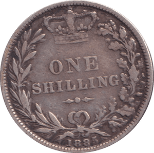 1885 SHILLING ( VF ) - SHILLING - Cambridgeshire Coins