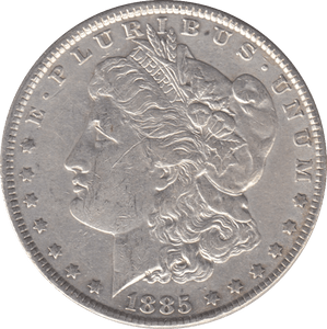 1885 SILVER DOLLAR USA - SILVER WORLD COINS - Cambridgeshire Coins