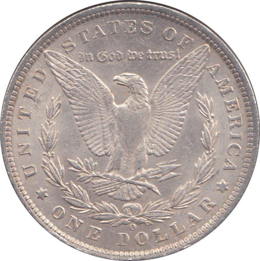 1885 SILVER NEW ORLEANS ONE MORGAN DOLLAR USA - SILVER WORLD COINS - Cambridgeshire Coins
