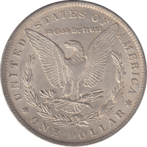 1885 SILVER ONE DOLLAR USA - SILVER WORLD COINS - Cambridgeshire Coins