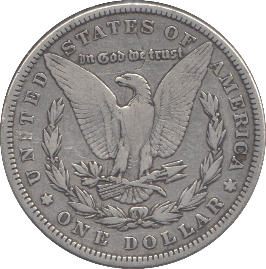 1885 SILVER ONE DOLLAR USA - SILVER WORLD COINS - Cambridgeshire Coins