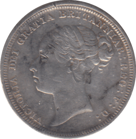 1885 SIX PENCE SCOTLAND ( GVF ) - SIXPENCE - Cambridgeshire Coins