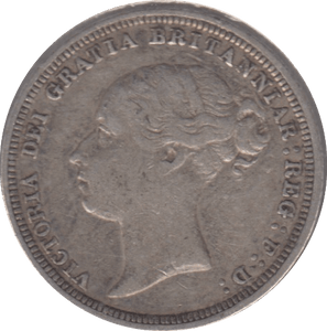 1885 SIX PENCE ( VF ) - SIXPENCE - Cambridgeshire Coins