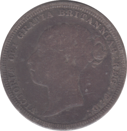 1885 SIXPENCE ( NF ) - SIXPENCE - Cambridgeshire Coins