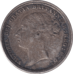 1885 SIXPENCE ( VF ) - SIXPENCE - Cambridgeshire Coins