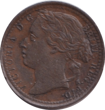 1885 THIRD FARTHING ( EF ) - ONE THIRD FARTHING - Cambridgeshire Coins