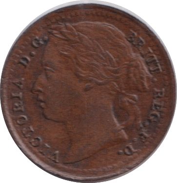 1885 THIRD FARTHING ( EF ) - ONE THIRD FARTHING - Cambridgeshire Coins
