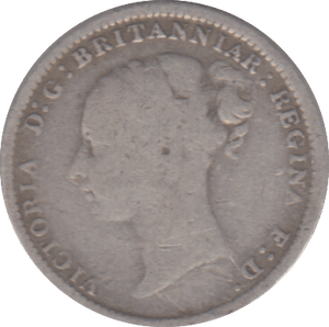 1885 THREEPENCE ( FINE ) - THREEPENCE - Cambridgeshire Coins