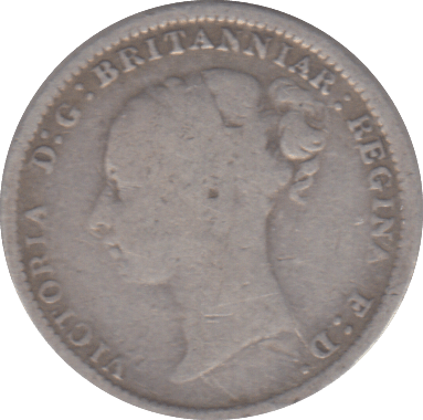 1885 THREEPENCE ( FINE ) - THREEPENCE - Cambridgeshire Coins