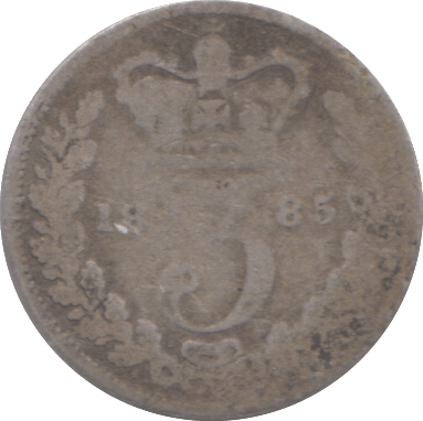1885 THREEPENCE ( FINE ) - THREEPENCE - Cambridgeshire Coins