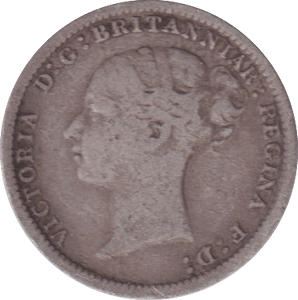 1885 THREEPENCE ( FINE ) - Threepence - Cambridgeshire Coins