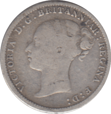 1885 THREEPENCE ( FINE ) - THREEPENCE - Cambridgeshire Coins