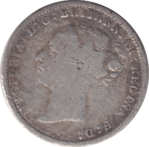 1885 THREEPENCE ( FINE ) - WORLD COINS - Cambridgeshire Coins