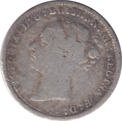 1885 THREEPENCE ( FINE ) - WORLD COINS - Cambridgeshire Coins