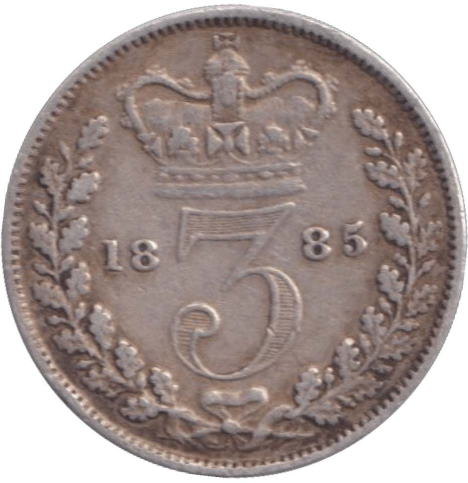1885 THREEPENCE ( GF ) - THREEPENCE - Cambridgeshire Coins
