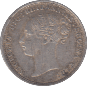 1885 THREEPENCE ( GVF ) - THREEPENCE - Cambridgeshire Coins