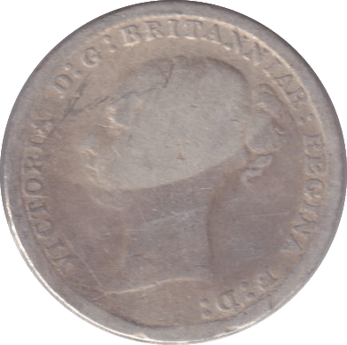 1885 THREEPENCE ( NF ) - THREEPENCE - Cambridgeshire Coins