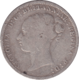 1885 THREEPENCE ( NF ) - THREEPENCE - Cambridgeshire Coins