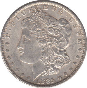 1885 USA SILVER MORGAN DOLLAR PHILADELPHIA - SILVER WORLD COINS - Cambridgeshire Coins