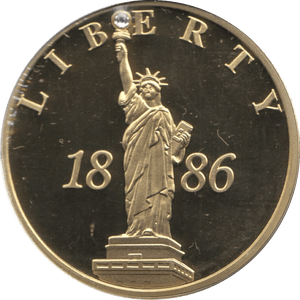 1886 - 1986 DOLLAR LIBERTY USA - WORLD COINS - Cambridgeshire Coins