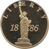 1886 - 1986 DOLLAR LIBERTY USA - WORLD COINS - Cambridgeshire Coins