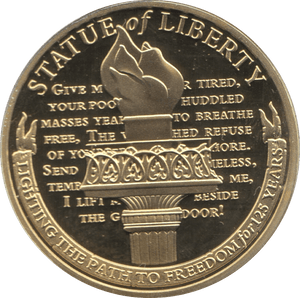 1886 - 1986 DOLLAR LIBERTY USA - WORLD COINS - Cambridgeshire Coins