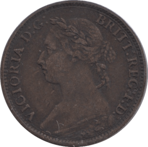 1886 FARTHING ( GF ) - Farthing - Cambridgeshire Coins
