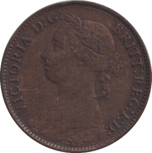 1886 FARTHING ( GF ) - FARTHING - Cambridgeshire Coins