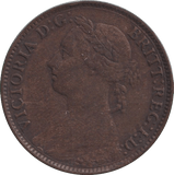 1886 FARTHING ( GF ) - FARTHING - Cambridgeshire Coins