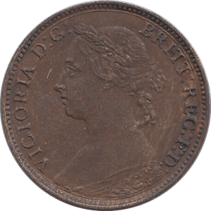 1886 FARTHING ( GVF ) - HALFPENNY - Cambridgeshire Coins