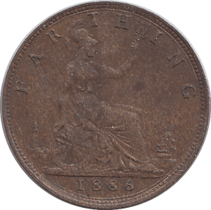 1886 FARTHING ( GVF ) - HALFPENNY - Cambridgeshire Coins