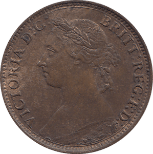 1886 FARTHING ( UNC ) - FARTHING - Cambridgeshire Coins