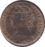 1886 FARTHING ( UNC ) - FARTHING - Cambridgeshire Coins