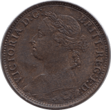 1886 FARTHING ( VF ) - Farthing - Cambridgeshire Coins