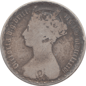 1886 FLORIN ( FINE ) - FLORIN - Cambridgeshire Coins