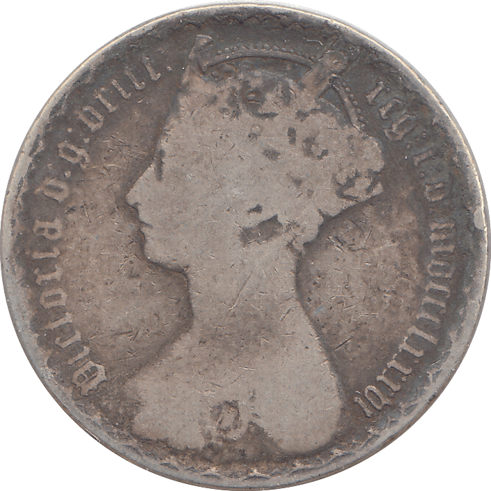 1886 FLORIN ( FINE ) - FLORIN - Cambridgeshire Coins