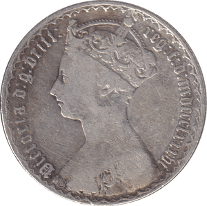 1886 FLORIN ( FINE ) - FLORIN - Cambridgeshire Coins