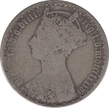1886 FLORIN ( FINE ) - FLORIN - Cambridgeshire Coins