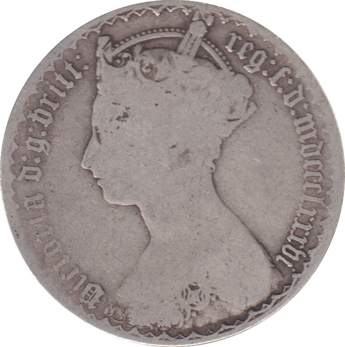 1886 FLORIN ( NF ) - FLORIN - Cambridgeshire Coins