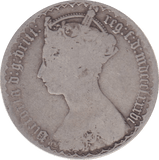 1886 FLORIN ( NF ) - FLORIN - Cambridgeshire Coins