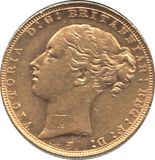 1886 GOLD SOVEREIGN ( AUNC ) MELBOURNE MINT - Sovereign - Cambridgeshire Coins