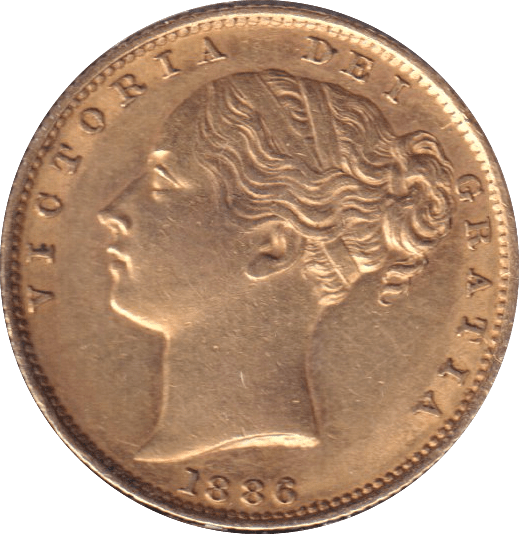 1886 GOLD SOVEREIGN ( EF ) SYDNEY MINT - SOVEREIGN - Cambridgeshire Coins