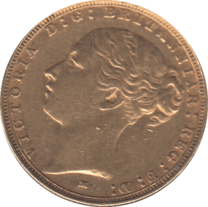 1886 GOLD SOVEREIGN ( GVF ) MELBOURNE MINT (2) - SOVEREIGN - Cambridgeshire Coins
