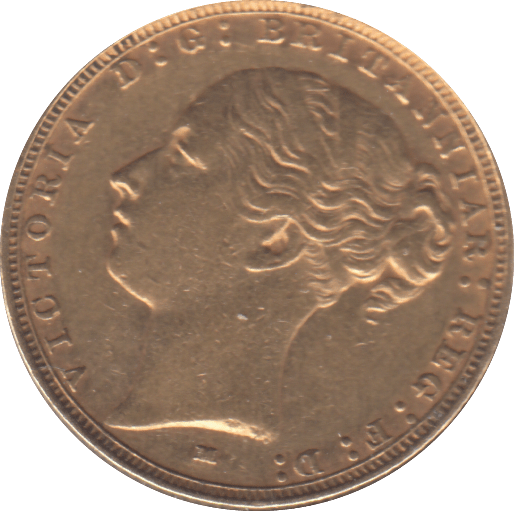 1886 GOLD SOVEREIGN ( GVF ) MELBOURNE MINT (2) - SOVEREIGN - Cambridgeshire Coins