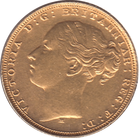 1886 GOLD SOVEREIGN ( GVF ) MELBOURNE MINT - SOVEREIGN - Cambridgeshire Coins