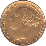 1886 GOLD SOVEREIGN ( GVF ) MELBOURNE MINT - SOVEREIGN - Cambridgeshire Coins